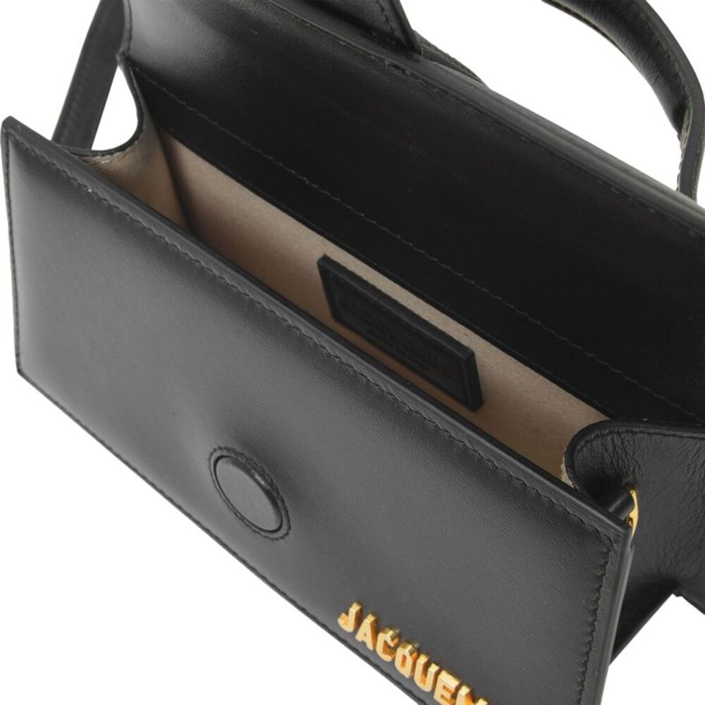 Le Bambino Crossbody - Jacquemus - Black - Leather - Picture 4 of 5